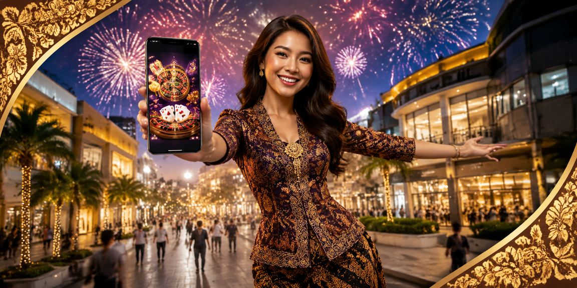 Pemain kasino mudah alih bergaya batik di Johor Bahru Malaysia